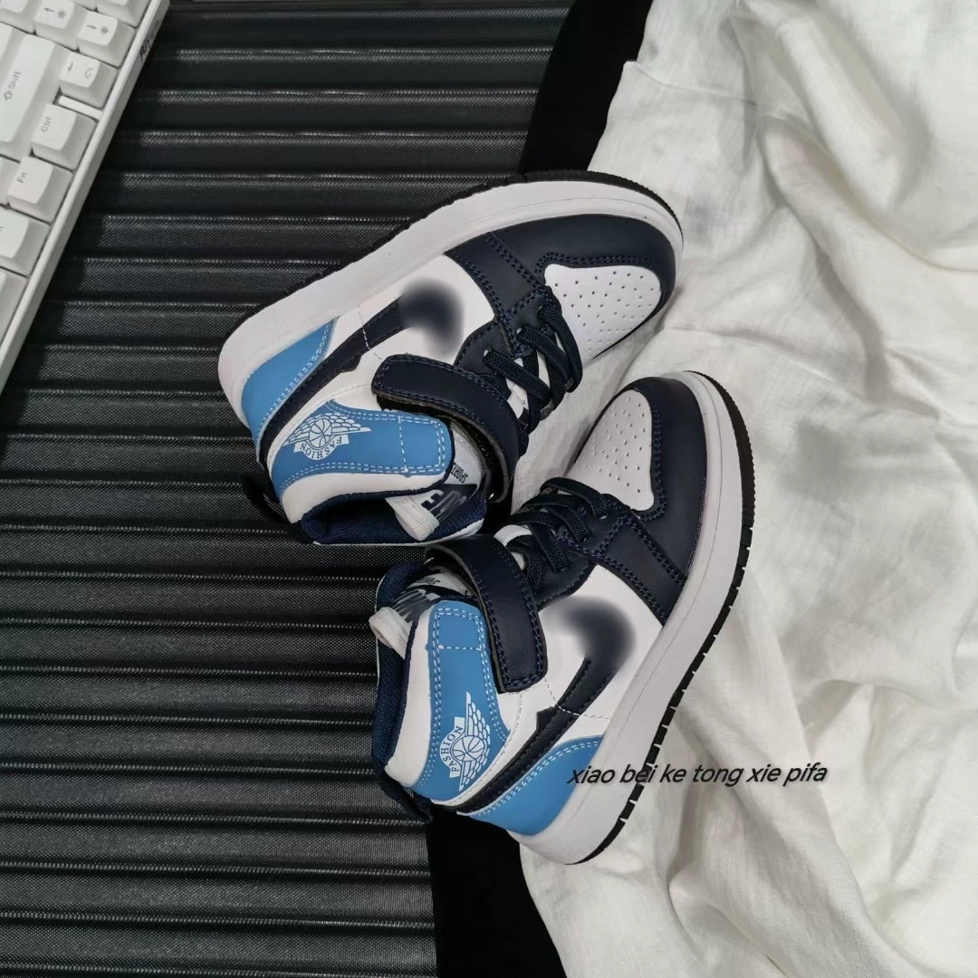 Air Jordan, комфортные детские кроссовки на высокий демисезон, спортивная обувь, семейный стиль