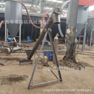 石粉石头粉螺旋提升机TGFF锯末沙子垂直螺旋提升机 产量2到10吨23