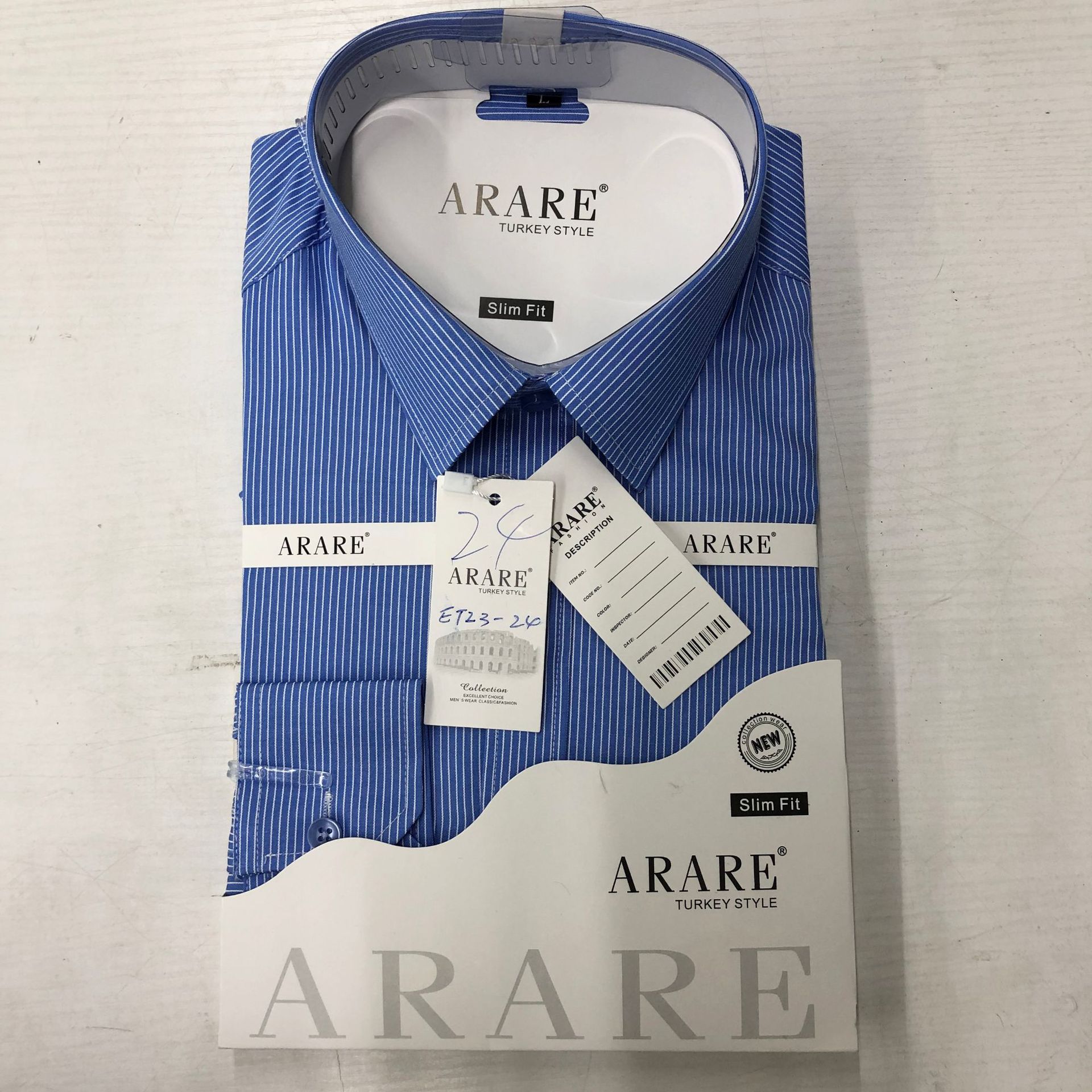 Men's Clothing Striped Long Sleeve Cotton Shirt Business Casual Summer Basic Elegant Style Fit Single Breasted_viptrois.com