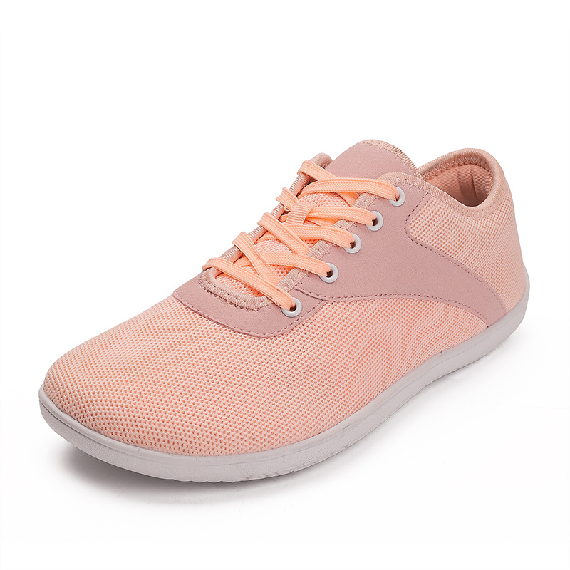 Nuevos zapatos casuales transfronterizos de cabeza ancha descalza con suela suave antideslizante zapatos deportivos transpirables para caminar zapatos de ejercicio para correr en bicicleta