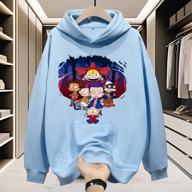 2026 Fashion Hellfire Club Monster Soft Sweatshirt - Stranger Things Matching Engagement Party Couple Outfit