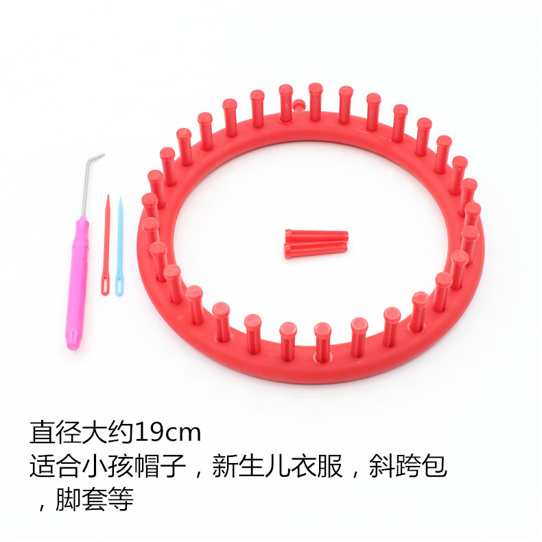 Bufanda, sombrero, lana tejida, suéter de bricolaje hecho a mano, herramienta de tejido perezoso, paquete de material básico cero