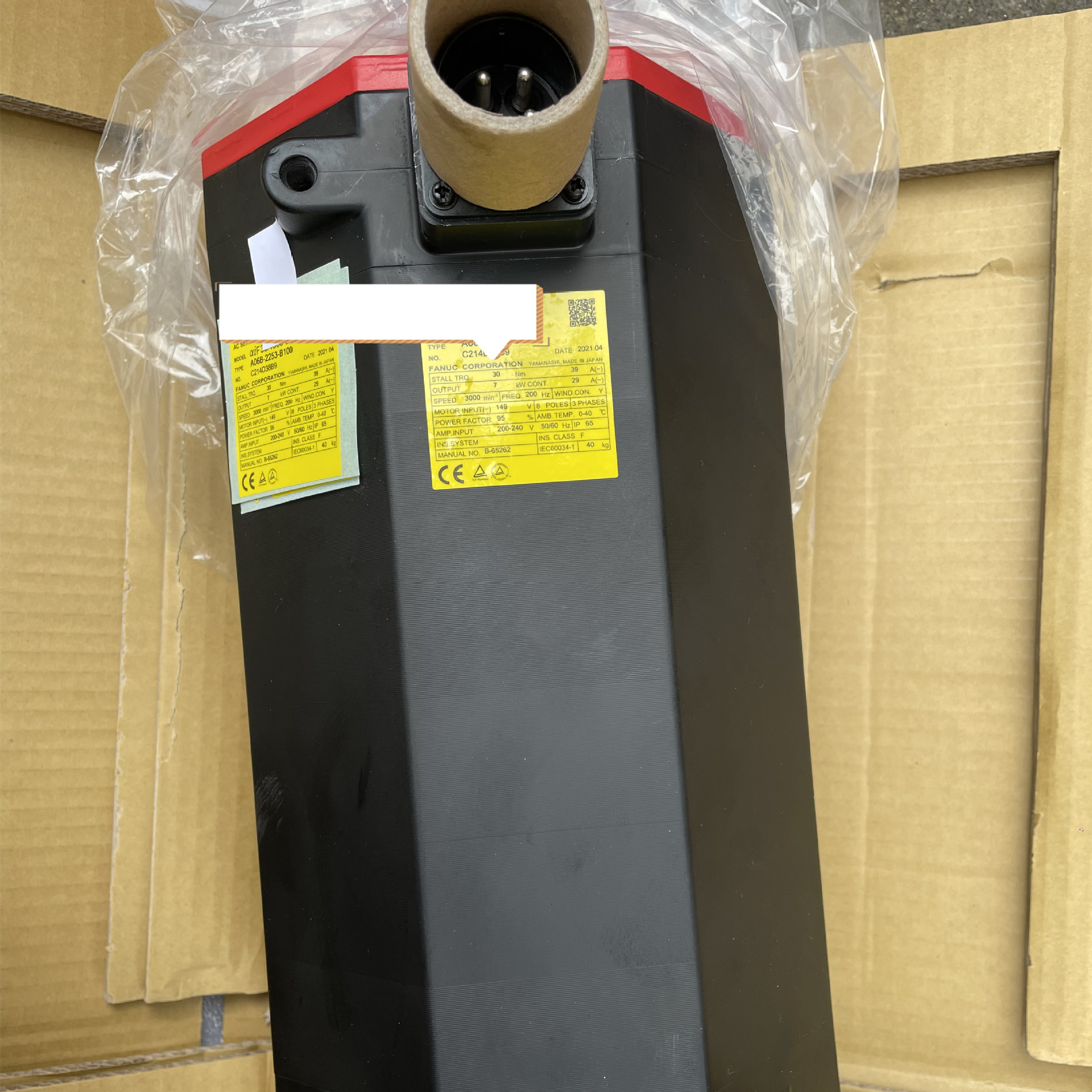 A06B-2253-B100机器人伺服电机现货可上门安装调试