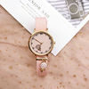 Brand fuchsia cute watch strap, pendant