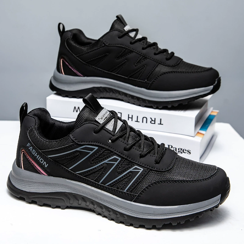 Walking shoes for men and women, footwear, breathable non-slip sports shoes for leisure, soft sole