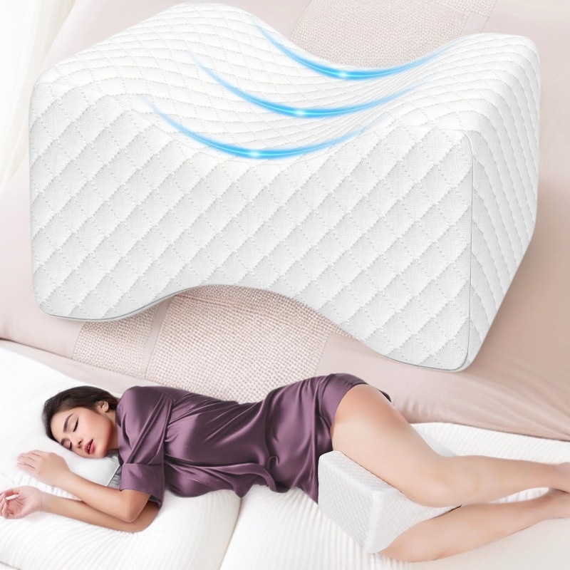 almohada de algodón de memoria, almohada de pierna de rebote lento, almohada especial para dormir, almohada de fuente de fábrica, almohada explosiva de Amazon.