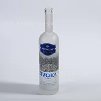 Готовый складской запас | Пустая бутылка для вина с матовым принтом, хрустально-белое стекло, 750 мл, пустая бутылка для напитков, пустая бутылка для вина, оптовая продажа, бутылка для вина