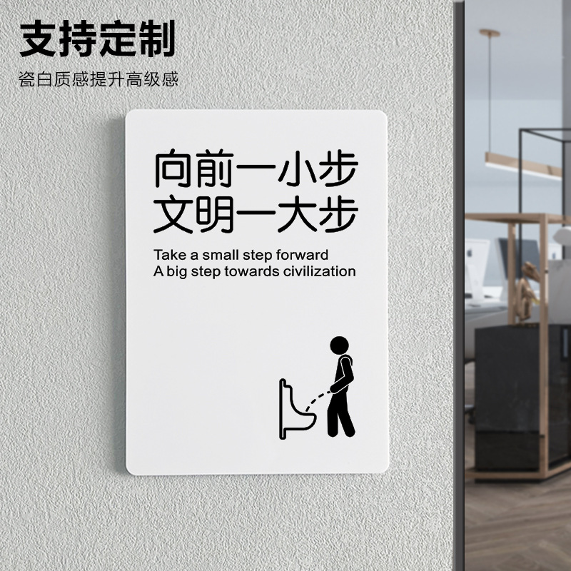 亚克力门牌号家用高级感号码牌酒店门牌宿舍别墅创意房号牌房间