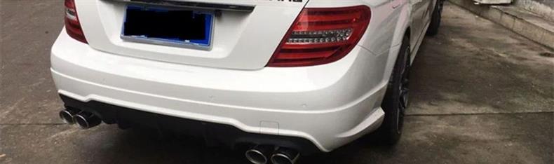 Mercedes-Benz E-Class, both old and new models: E300L rear trunk three-pointed star emblem, E200 rear tail emblem, E260L three-pointed star emblem