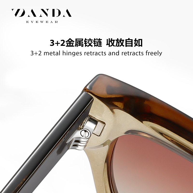 Gafas de sol de hoja explosivas transfronterizas de comercio exterior S26115 Gafas de sol polarizadas de tiro callejero europeas y americanas