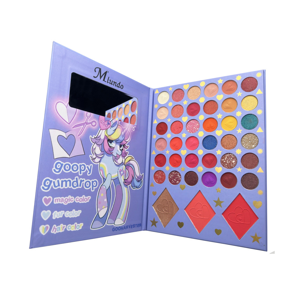 Venta al por mayor transfronteriza de colorete multicolor para maquillaje facial, maquillaje natural nude, paleta de sombras de ojos de alta pigmentación, venta al por mayor de maquillaje