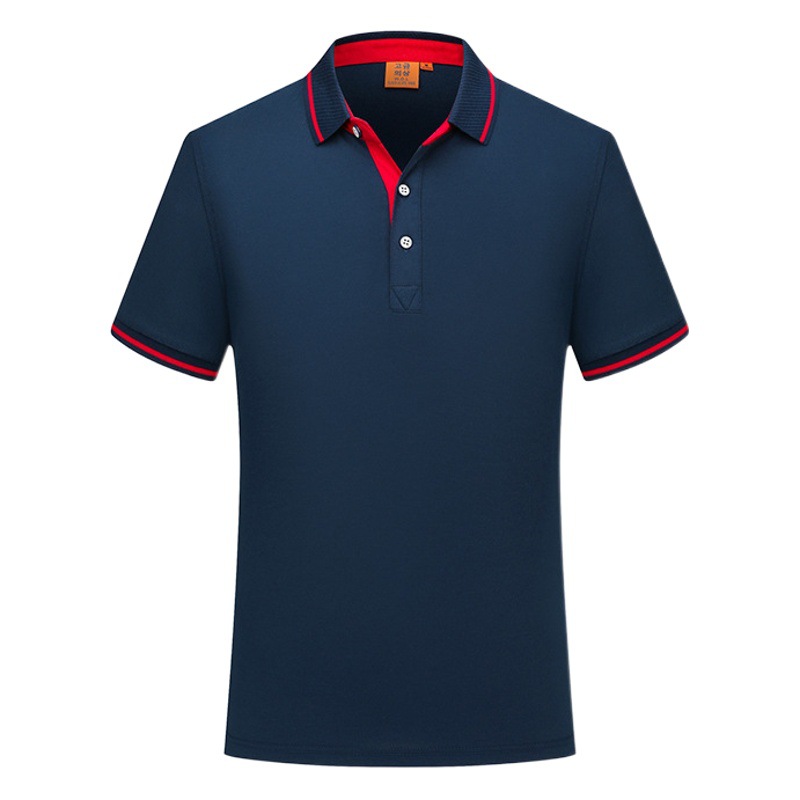 Camisa Polo a juego de color de verano de manga corta ropa de trabajo impresa personalizada LOGOTIPO bordado cadena tienda de ropa de personal de supermercado