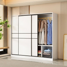 2025新款衣柜家用卧室挂式柜子出租屋用现代简约推拉门经济型儿童