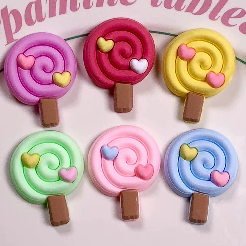 Мультяшный леденец мягкий резиновый аксессуар diy ювелирный аксессуар для мобильного телефона чехол для хранения коробки для холодильника