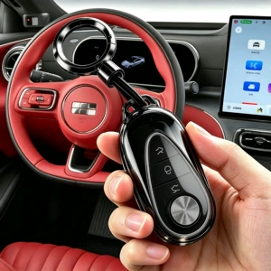 Suitable for Geely Galaxy TT key case, 26 models, Galaxy TT pure electric remote control, TPU transparent protective shell with buckle