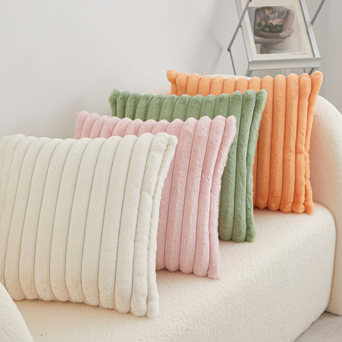 Business Gift Companion Gift Plush Cable Waist Pillow Cushion Bed Headboard Support