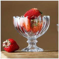 Creative ice cream glass cup home dessert yogurt fruit pudding salad bowl cold drink ice cream cup