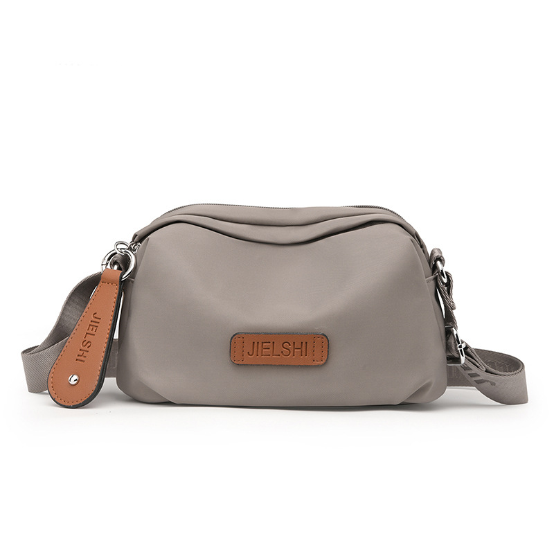 New Casual Women's Single Shoulder Bag Japanese Style Trendy Solid Color Oxford Cloth Water-Repellent Simple Versatile Fashion Crossbody Bag - Thumbnail 7