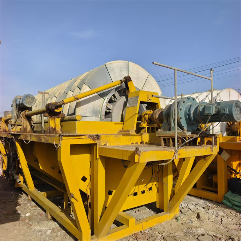 二手JD系列盘式真空陶瓷过滤机 石材尾矿砂石泥沙污泥分离设备