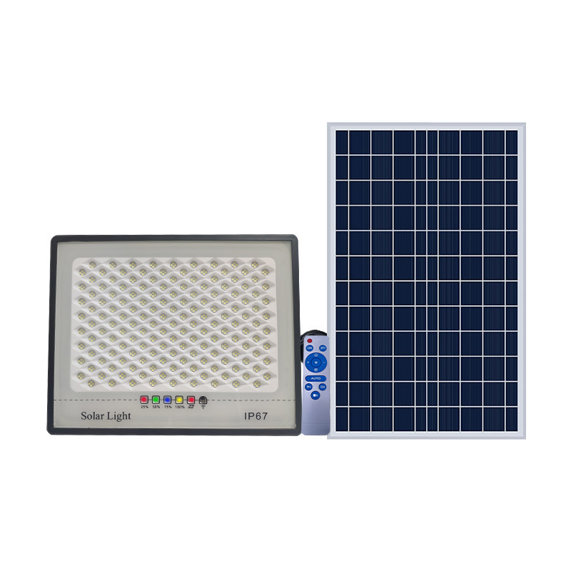 Luz solar estrellada Luz de inducción al aire libre Super brillante luz de inundación de alta potencia iluminación interior del hogar Luz de calle LED