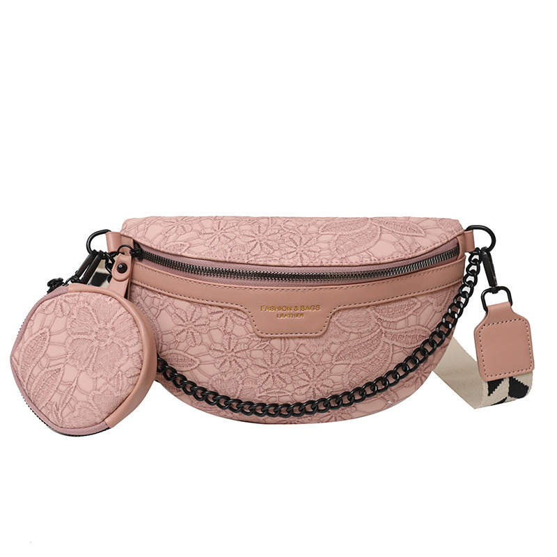 Bolsa de pecho de mujer súper popular 2023 Internet celebridad pequeña bolsa moda casual crossbody bolsa de cintura fácil de combinar bolsa de hombro bolsa de pecho de mujer