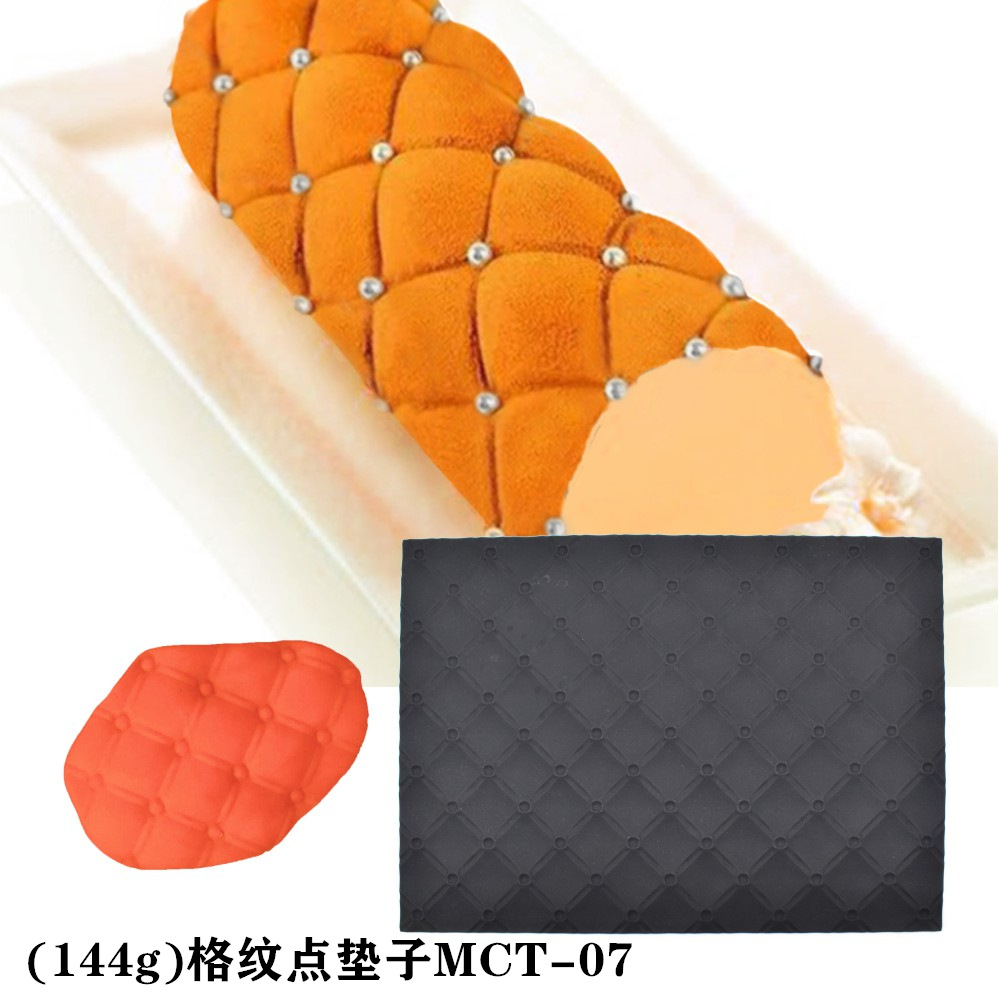 Mousse almohadilla de silicona mousse rollo suizo textura almohadilla corteza amor encaje fondant estera pastelería occidental molde para hornear