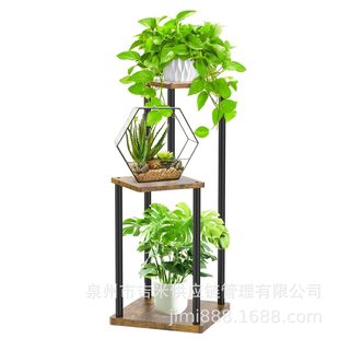 Cross-border 3-layer indoor plant stand flower pot stand living room bedroom outdoor balcony garden flower stand display stand wholesale