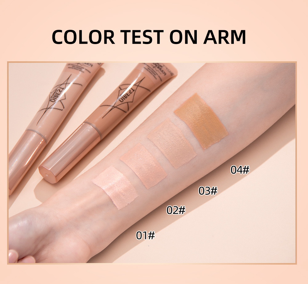 Carina QiBest – correcteur à coussin d'air, liquide mat, couvre les Pores invisibles, crème de fond de teint hydratante naturelle_voghion.com