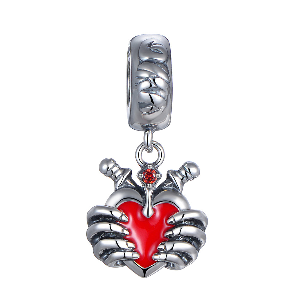 1 Pièce Mignon Style Simple Hibou Ailes Fantôme Argent Sterling Émail Incruster Pendentif Bijoux Accessoires display picture 20