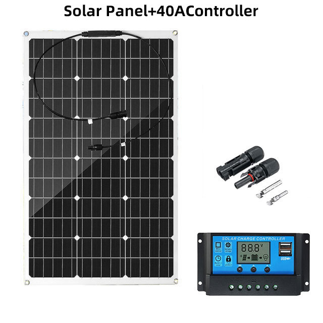 Transfronterizo único 80W18V panel solar fotovoltaico al aire libre techo de barco generación de energía fuera de la red