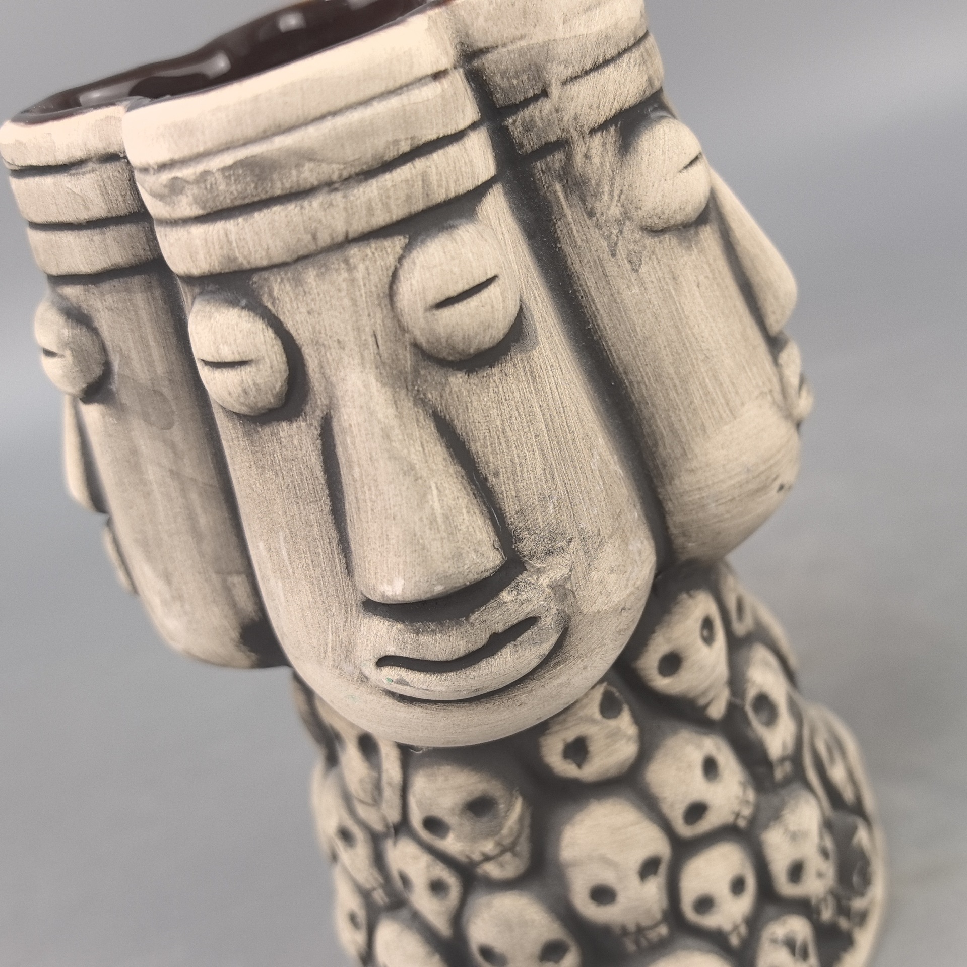 Personalidad Hawaiiana cuatro tazas de cóctel budista tazas de cerámica tazas creativas Tikki tazas de taza zombi taza