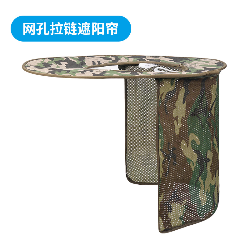 Casco solar de verano visor solar sitio de construcción visor solar permeable sombrero visor cortina gran檐al