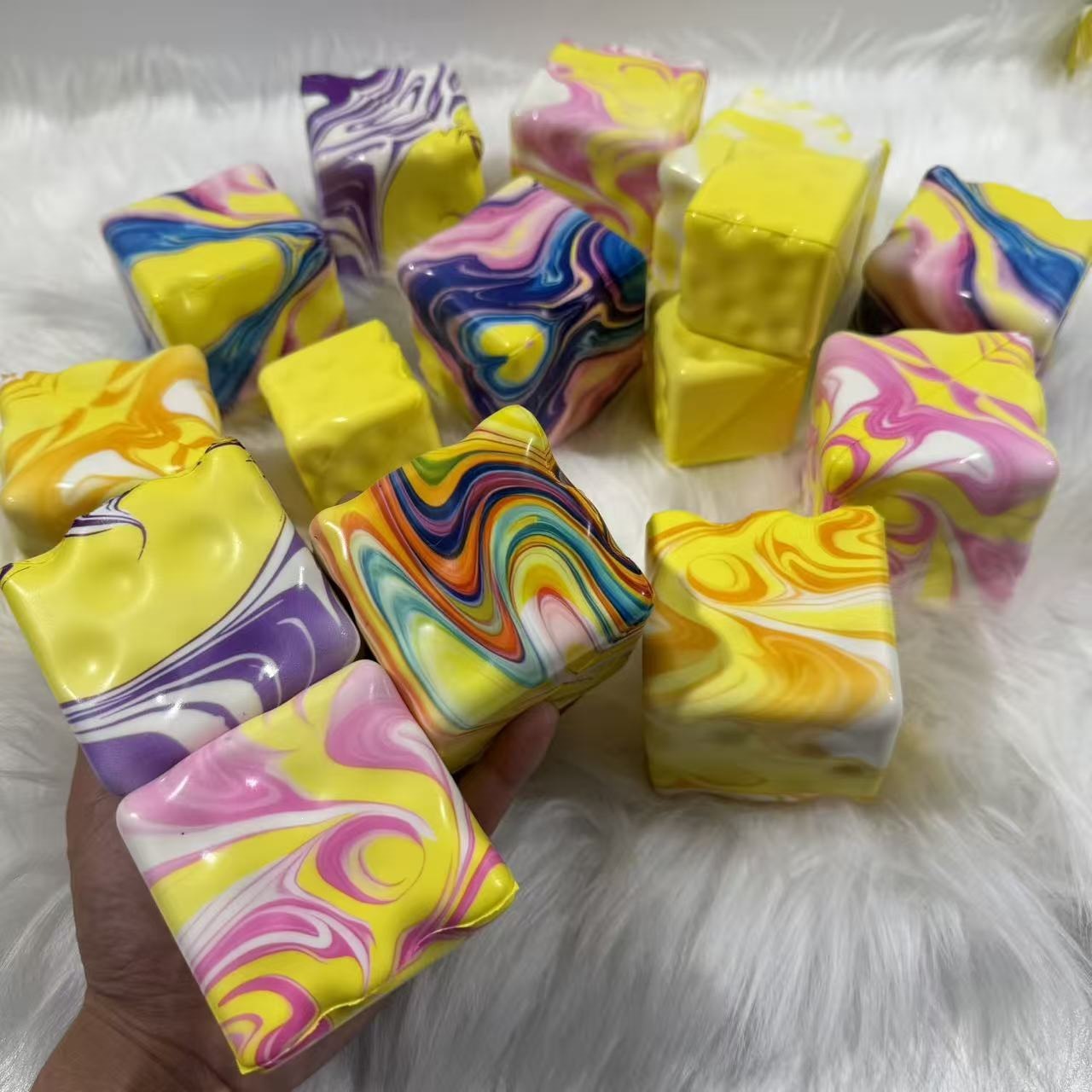 Suave, suave, mantequilla ultra suave, pellizco, juguetes de descompresión, juguetes de rebote lento, juguetes de descompresión sensoriales, queso en línea, otros