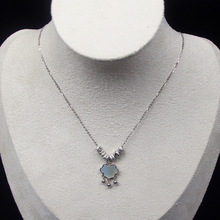 新款925纯银四叶草项链女韩国ins网红冷淡风气质经典简约百搭款