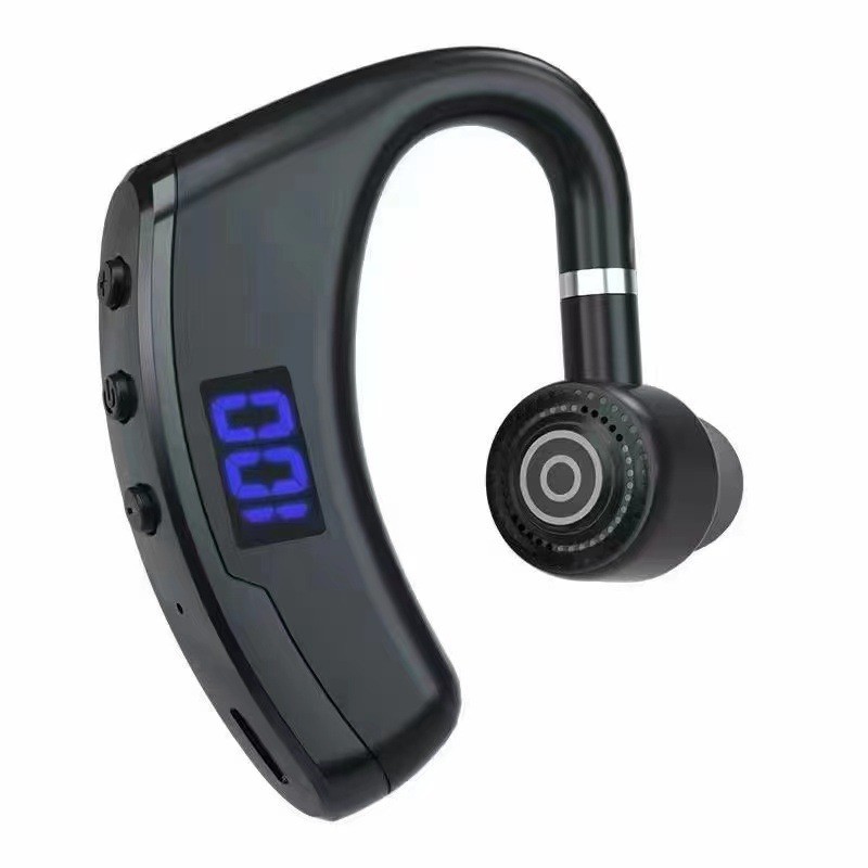 V9 Noise-Cancelling Digital Call Ear-Hook Style 5.3 Screen 5.3 Ultra-Long Battery Life Supports Music Wireless Waterproof Headphones