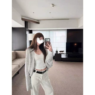 MosesQueen/魔西女王法式气质慵懒风蝙蝠袖针织开衫宽松披肩外套