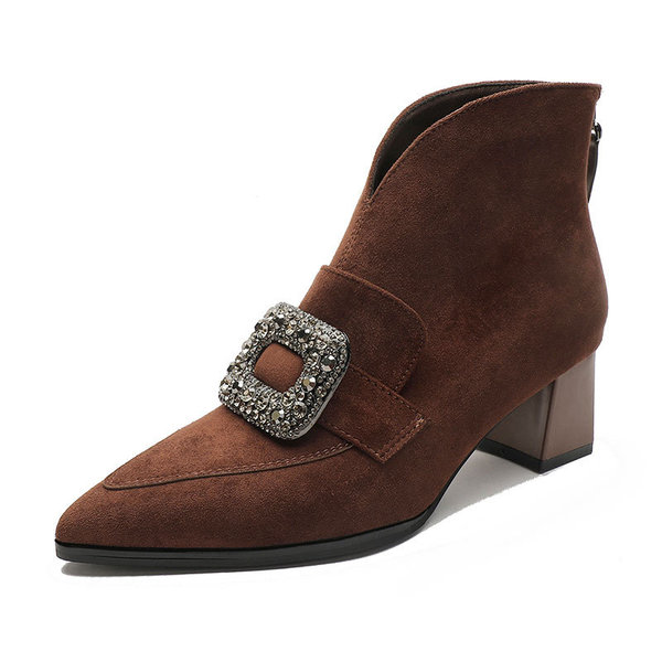 Retro low boots