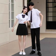 朗诵比赛服装大合唱团演出服初高中学生毕业班服长裙学院风套装女