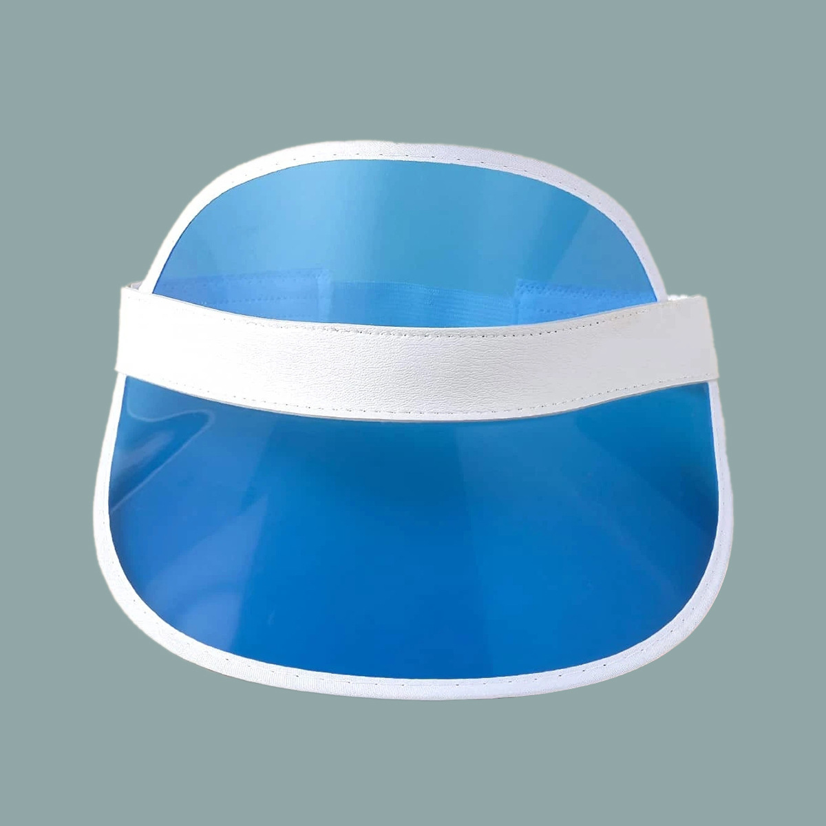 Casquette Creuse En Pvc Transparent De Couleur De La Mode Coréenne display picture 8