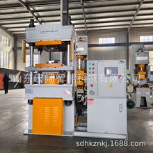 100吨密胺餐具成型机.三聚氰胺粉末热压机 三梁四柱液压机
