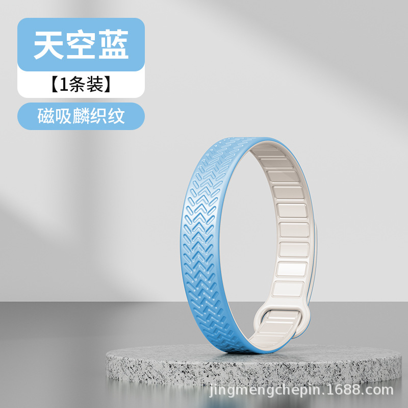 Static Rod/Key Bag, 工厂 Anti Static - magnetic-scale-weave-blue-with-packaging-strip