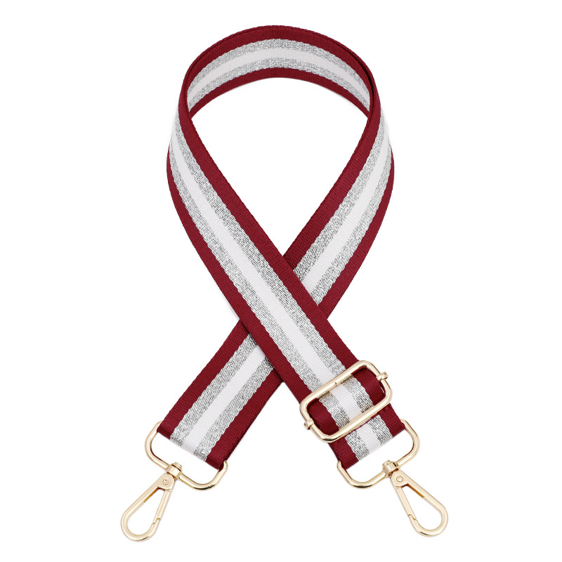 Polyester Stripe Bag Strap display picture 20