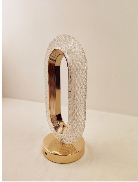 Transfronterizo USB lámpara de mesa simple pista Cielo atmósfera dormitorio de carga táctil lámpara de noche de tres colores de luz cambiante luz de la noche