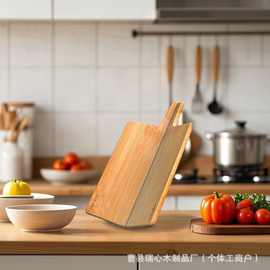 竹制披萨板菜板木质牛排托盘餐桌面包水果切菜板刀叉砧板芝士板