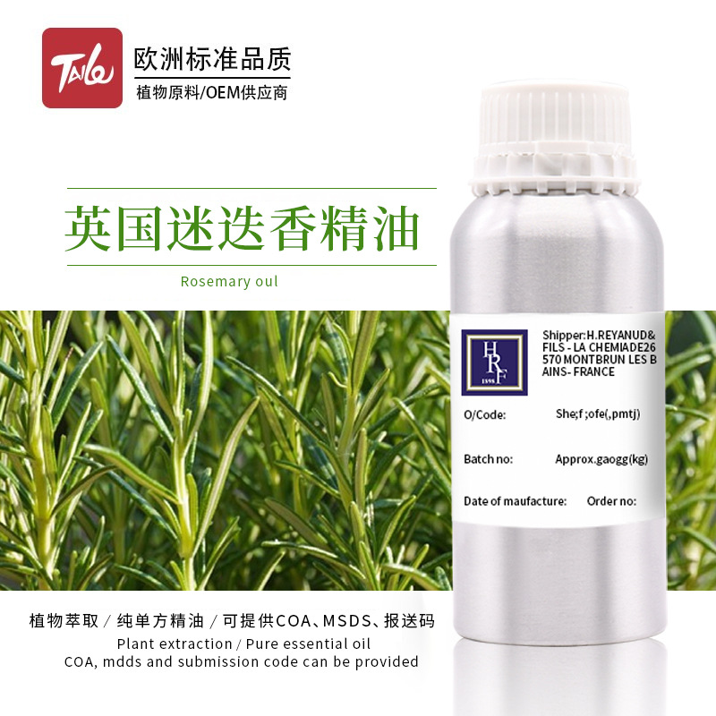 进口护肤sap迷迭香纯精油 美容院芳疗按摩精油迷迭香单方精油批发