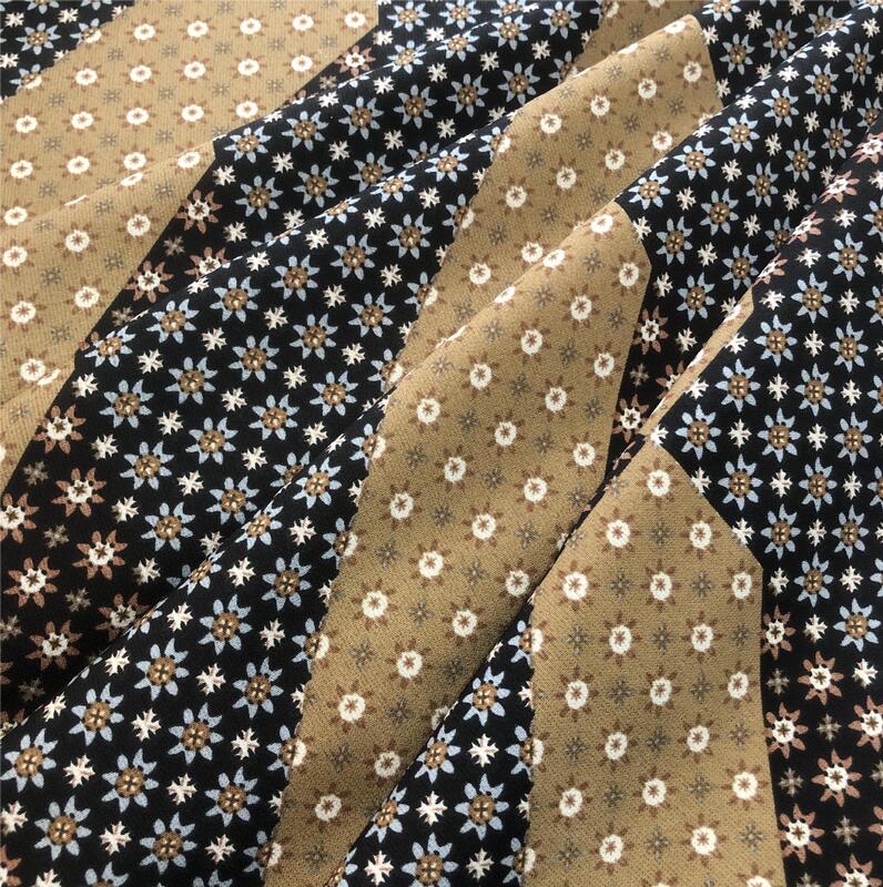 韓国シルクのシフォン布のプリント生地は頭飾りの服のワンピースの布の生地を作っています。|undefined