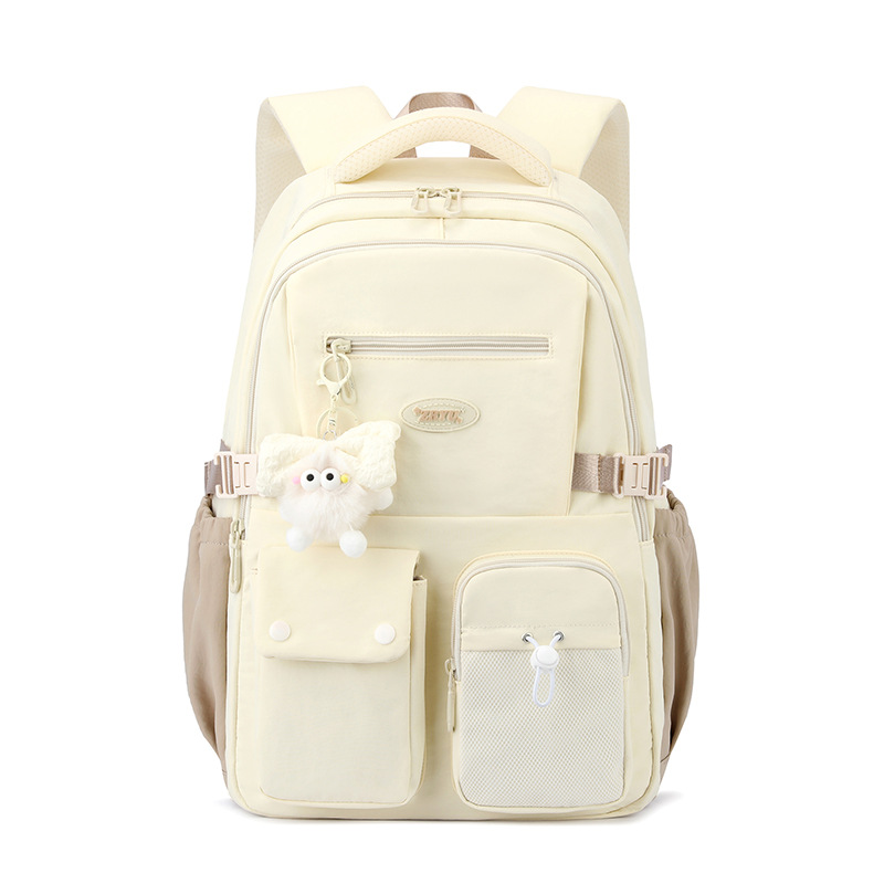 Mochila escolar de niñas, mochila de ocio universal para estudiantes de secundaria japonesa, mochila de gran capacidad para estudiantes de secundaria