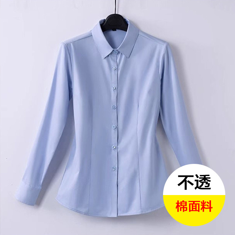 夏の新型vネック韓国版白シャツ女性半袖作業服正装修身職業シャツが痩せています。|undefined
