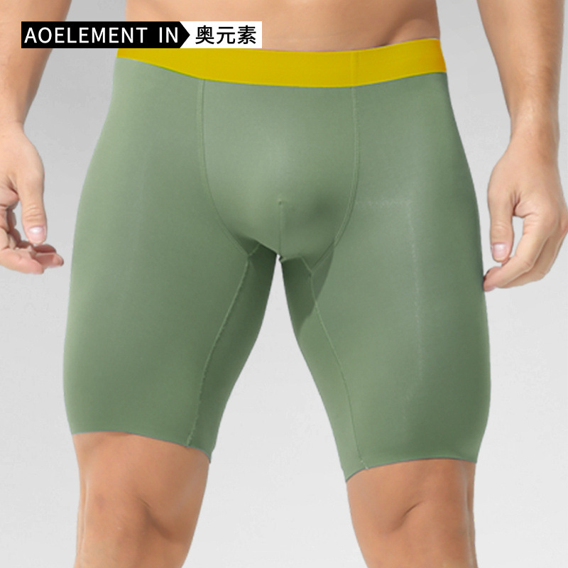 100 pieces of sports underwear men's long legs plus fat guy antibacterial boxer shorts boys anti-wear leg boxer shorts head 100 pieces of sports underwear men's long legs plus fat guy antibacterial boxer shorts boys anti-wear leg boxer shorts head