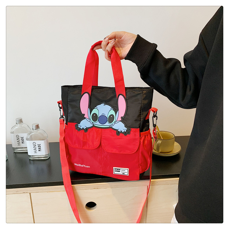 A new, versatile, large-capacity single-shoulder crossbody bag with a cute and girlish heart for student tutoring in the Korean version of Instagram undefined